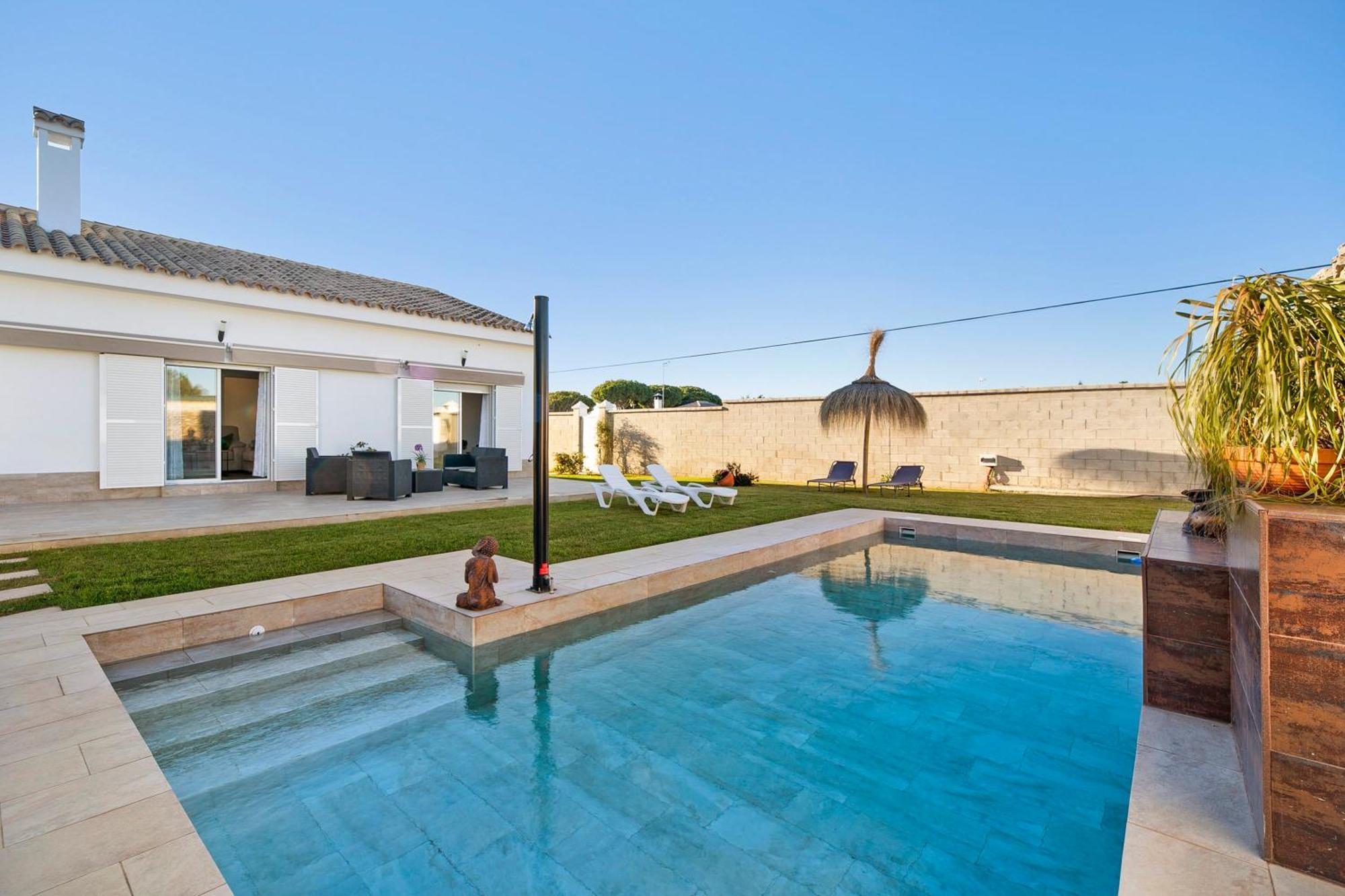 Villa Magnolia Chiclana Чиклана-де-ла-Фронтера Экстерьер фото